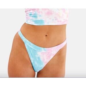 Solid & Striped X Re/Done Venice Bikini Bottom Tie Dye Women's Size Medium